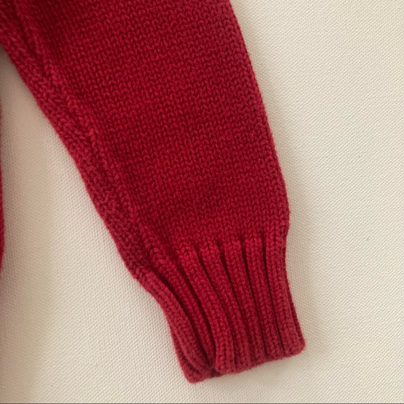 Polo Ralph Lauren Boys 4 Red Sweater Crew Neck - Picture 6 of 7